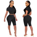 Factory Sale Plus Size 2XL Custom Shorts Sports Body Women Sexy Yoga Suit Sportswear